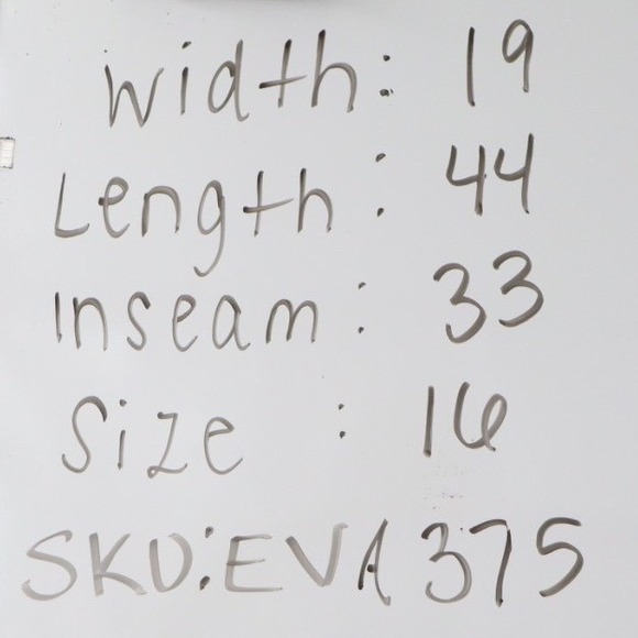 Lands' End Jeans Womens 16 blue denim Cotton Stretch Preppy 5-Pockets Skinny Leg - Picture 6 of 6